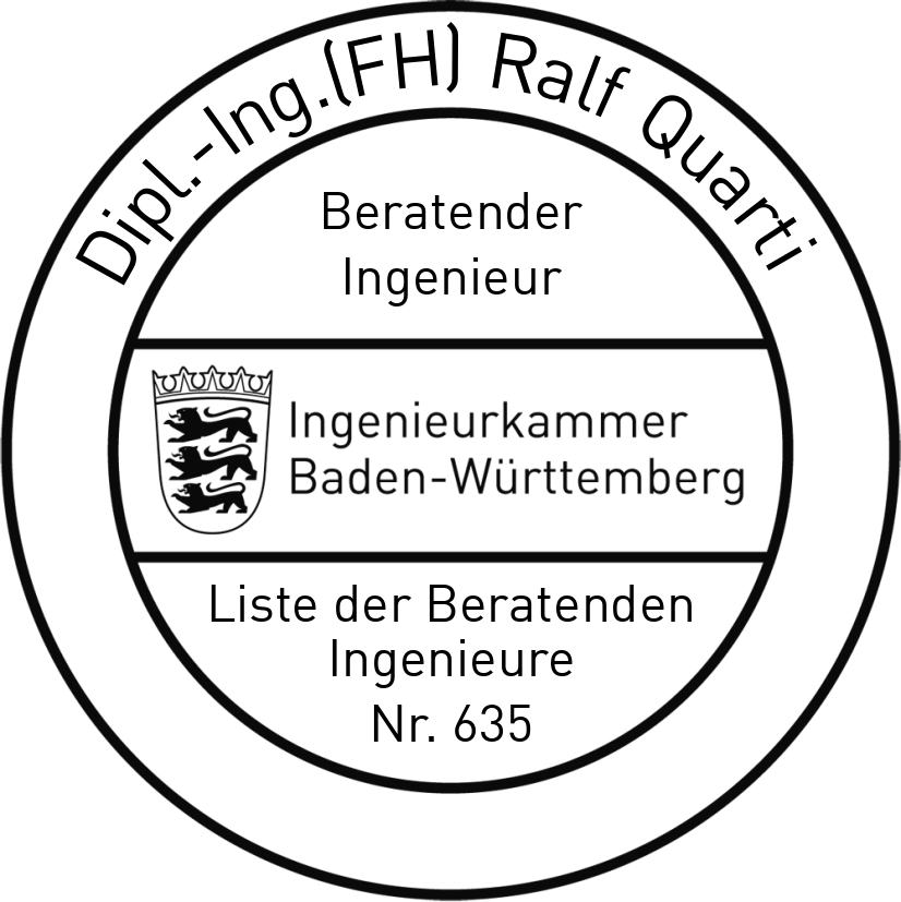 Zertifikat Ingenieurkammer Baden-Württemberg
